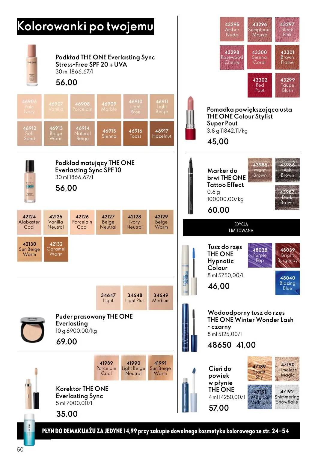 gazetka promocyjna ORIFLAME Nowy początek - Strona 50