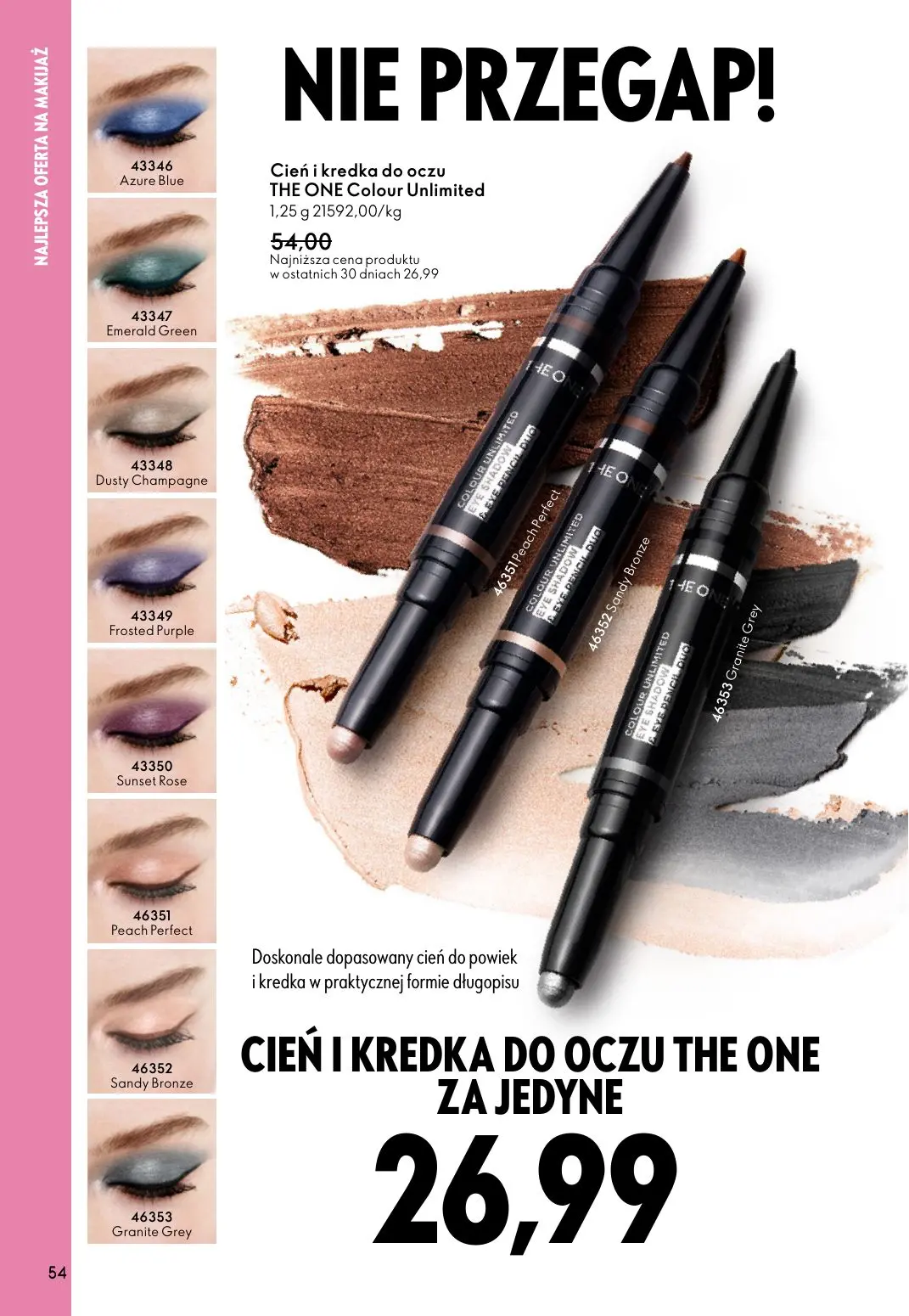 gazetka promocyjna ORIFLAME Nowy początek - Strona 54