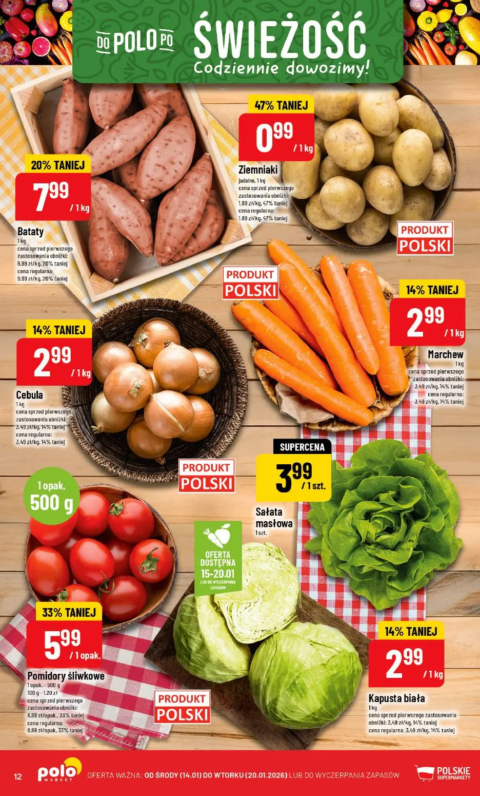 gazetka promocyjna POLOmarket Do Polo po Świeżość - Strona 12