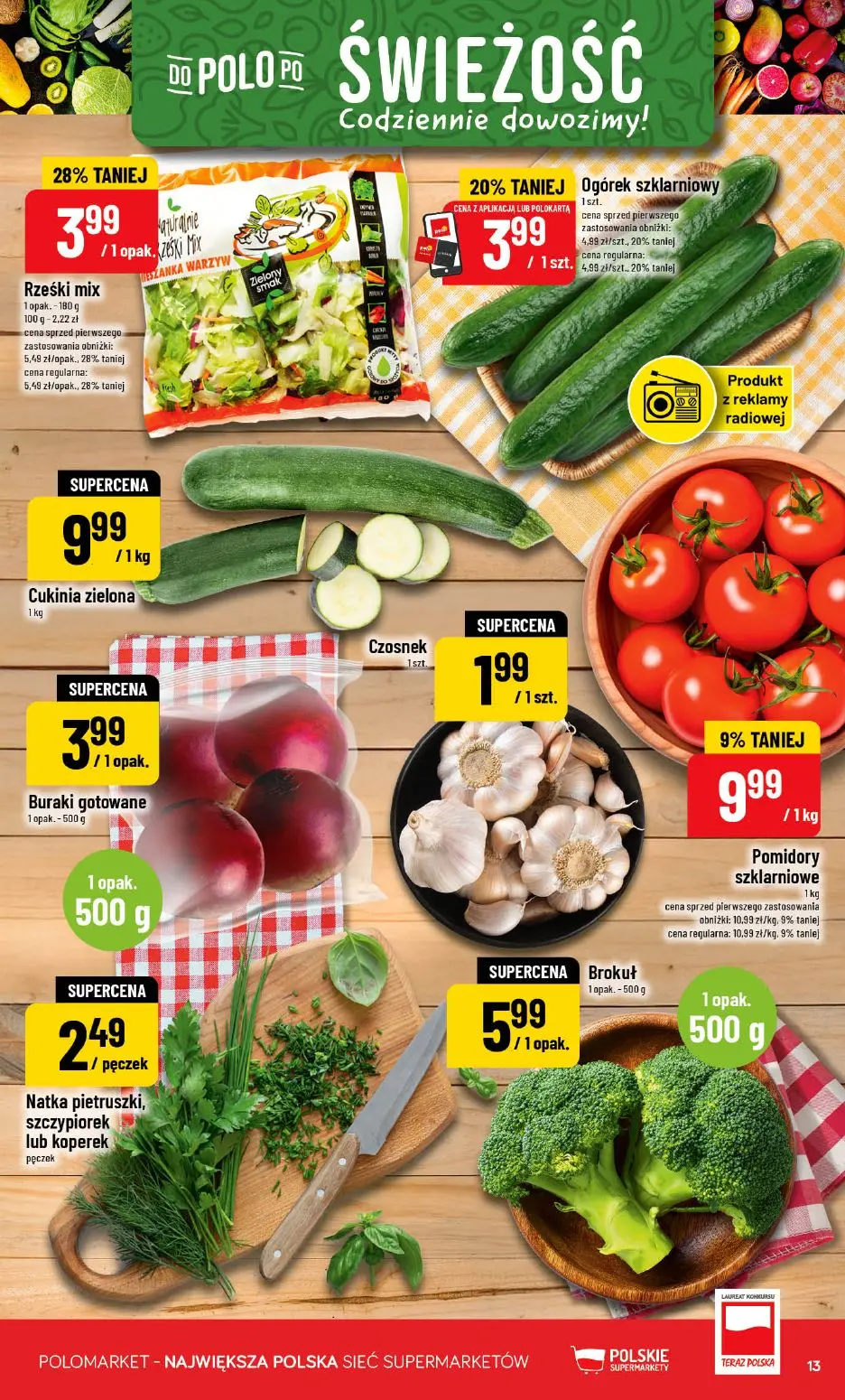 gazetka promocyjna POLOmarket Do Polo po Świeżość - Strona 13