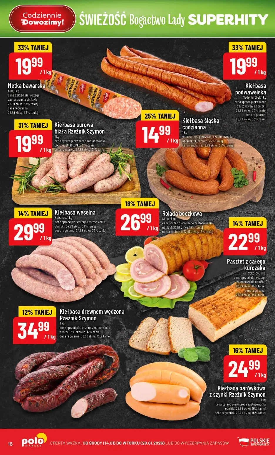 gazetka promocyjna POLOmarket Do Polo po Świeżość - Strona 16