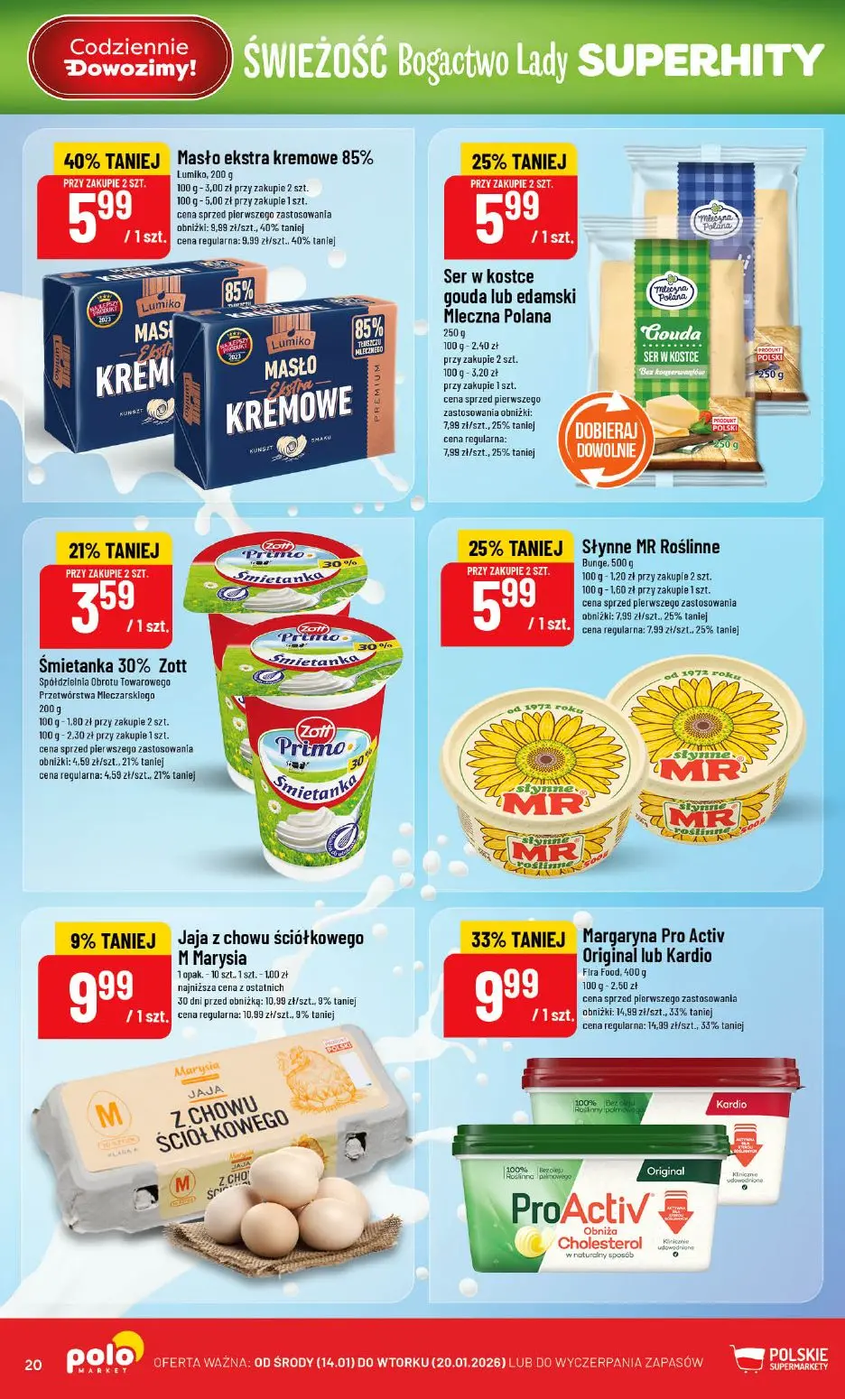 gazetka promocyjna POLOmarket Do POLO po świeżość - Strona 20