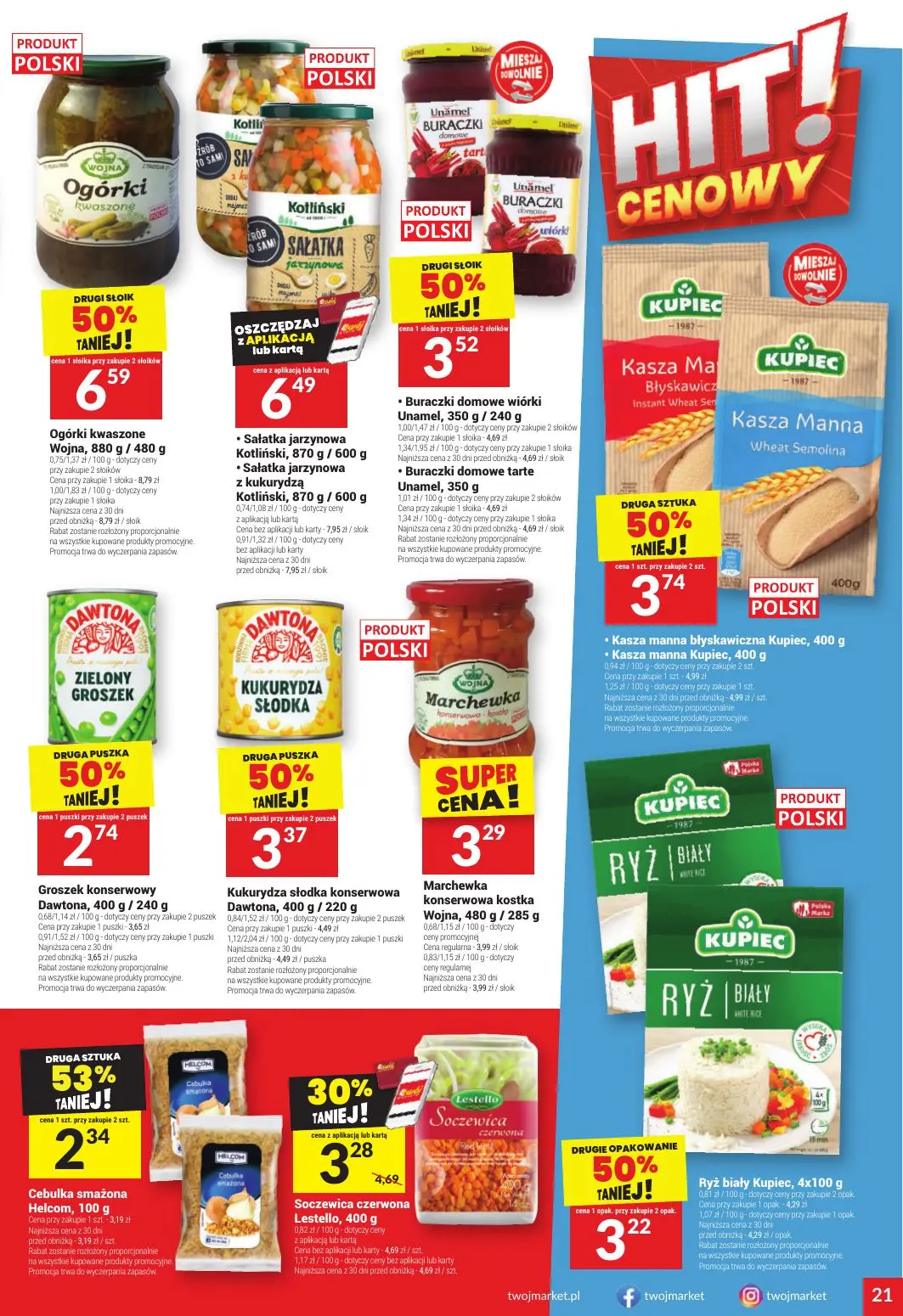 gazetka promocyjna Twój Market Twoja Moc promocji - Strona 21