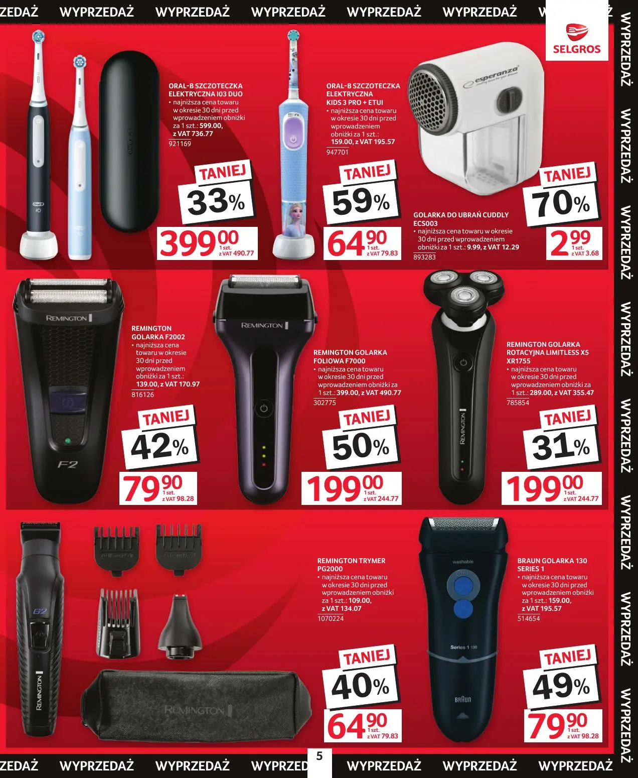 gazetka promocyjna SELGROS Oferta wyprzedażowa - Strona 5