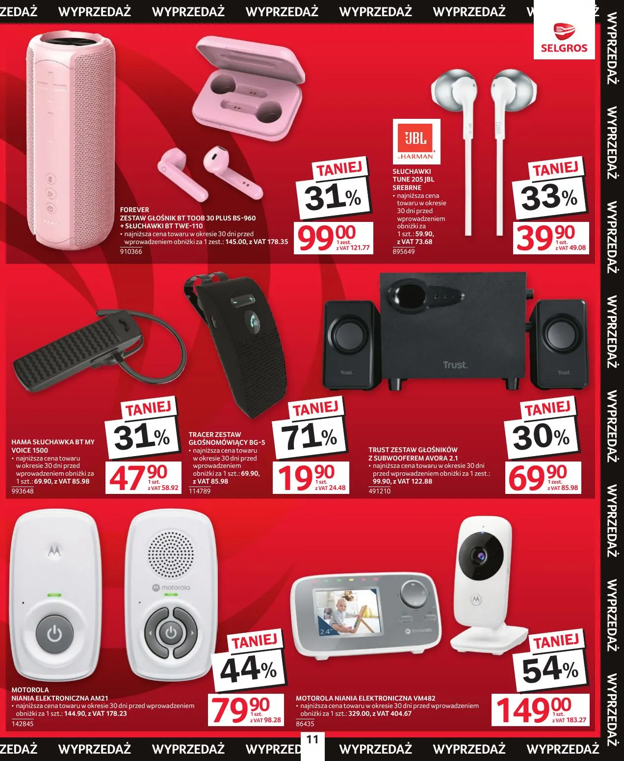 gazetka promocyjna SELGROS Oferta wyprzedażowa - Strona 11