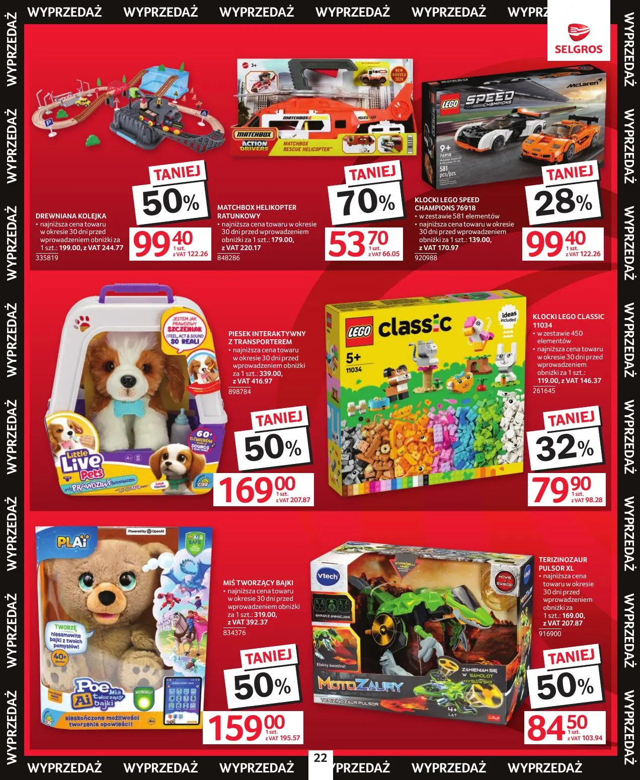 gazetka promocyjna SELGROS Oferta wyprzedażowa - Strona 22