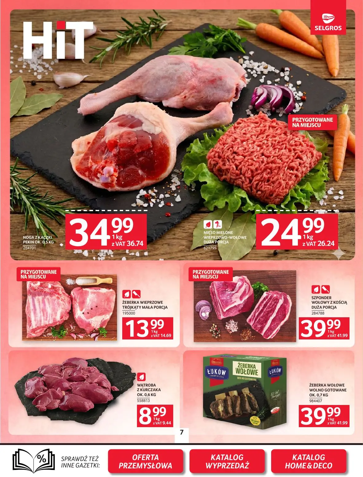 gazetka promocyjna SELGROS Oferta spożywcza - Strona 7