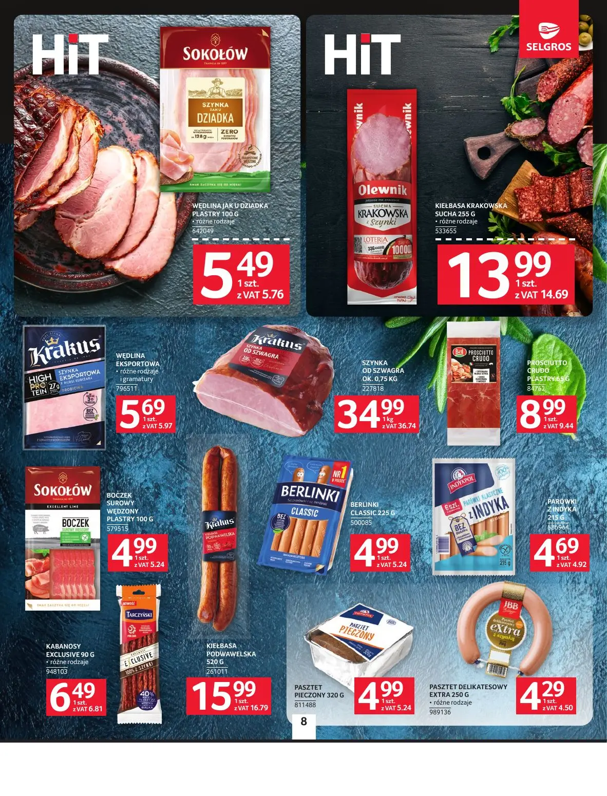 gazetka promocyjna SELGROS Oferta spożywcza - Strona 8