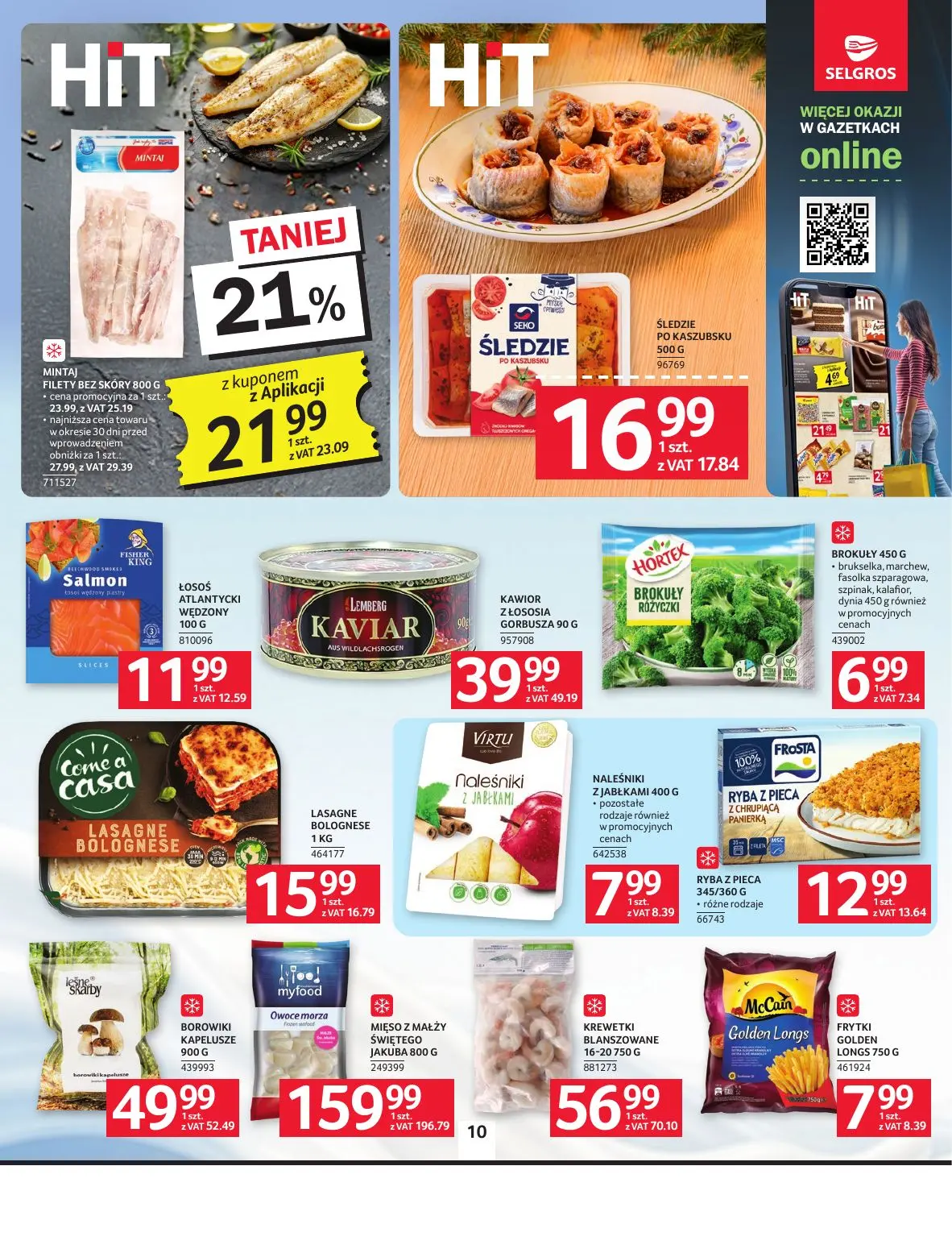 gazetka promocyjna SELGROS Oferta spożywcza - Strona 10