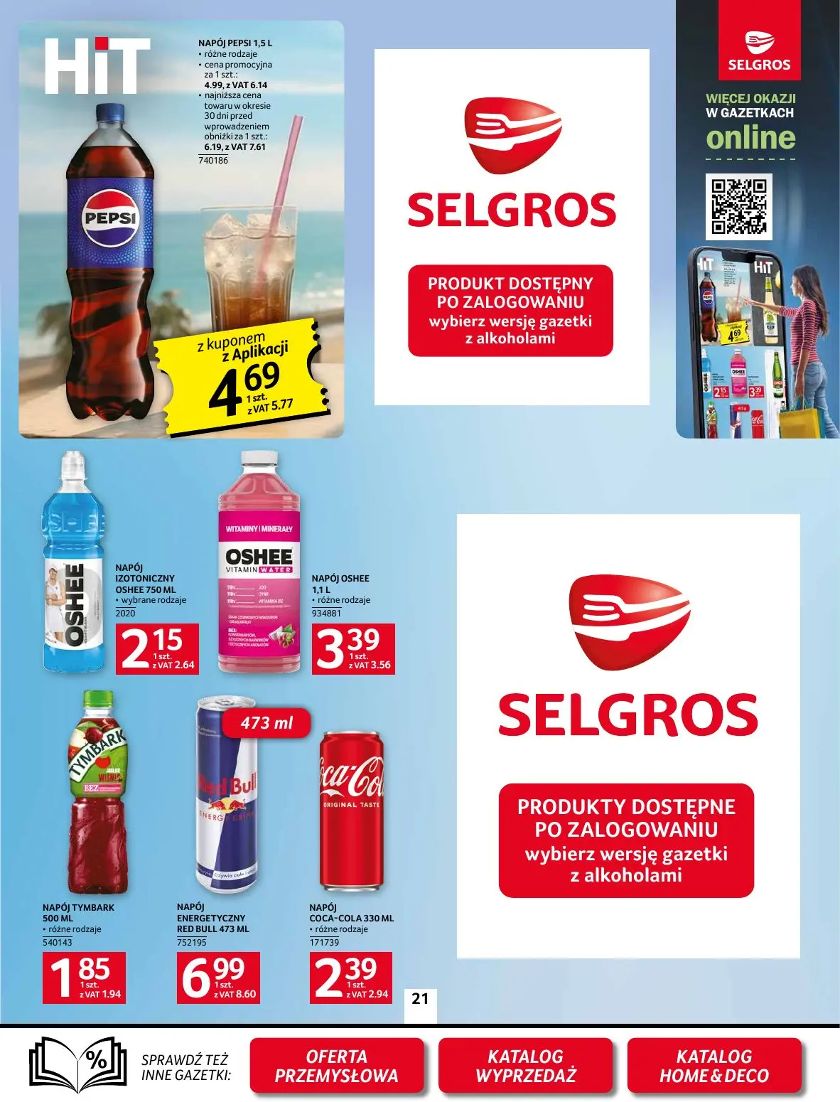 gazetka promocyjna SELGROS Oferta spożywcza - Strona 21