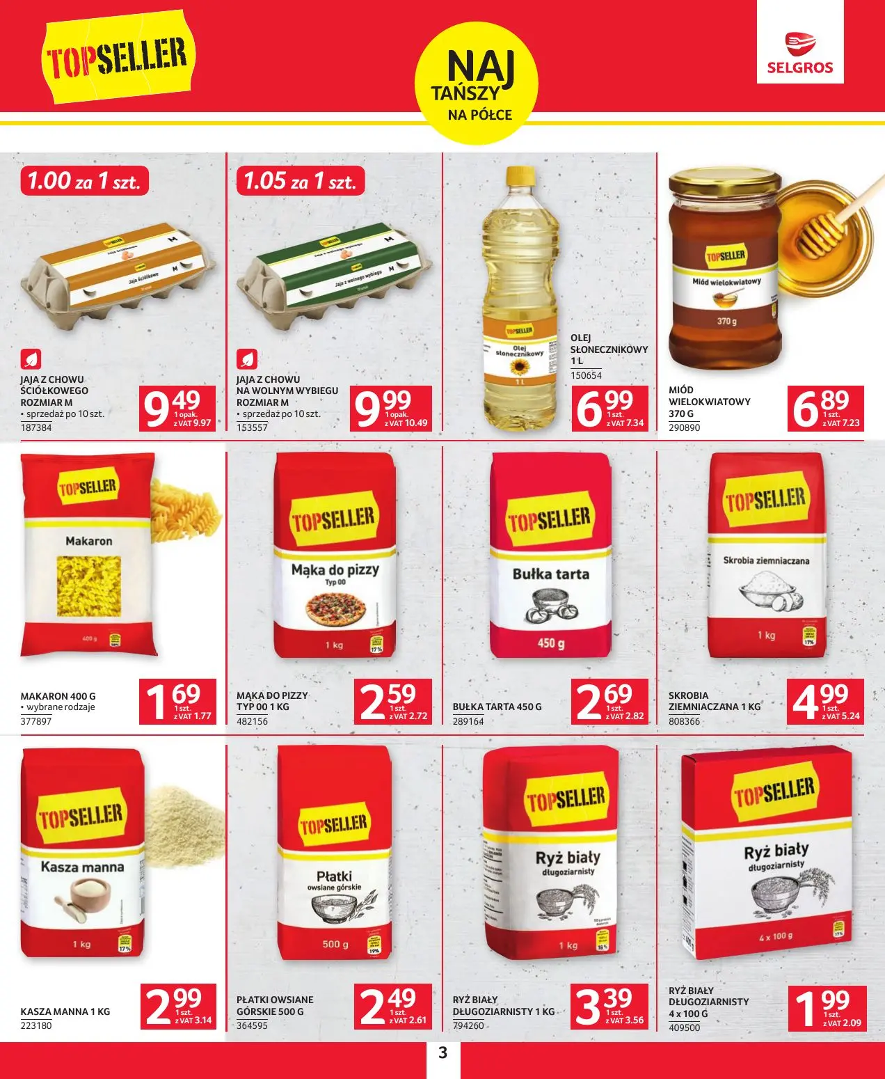 gazetka promocyjna SELGROS Katalog Topseller - Strona 3