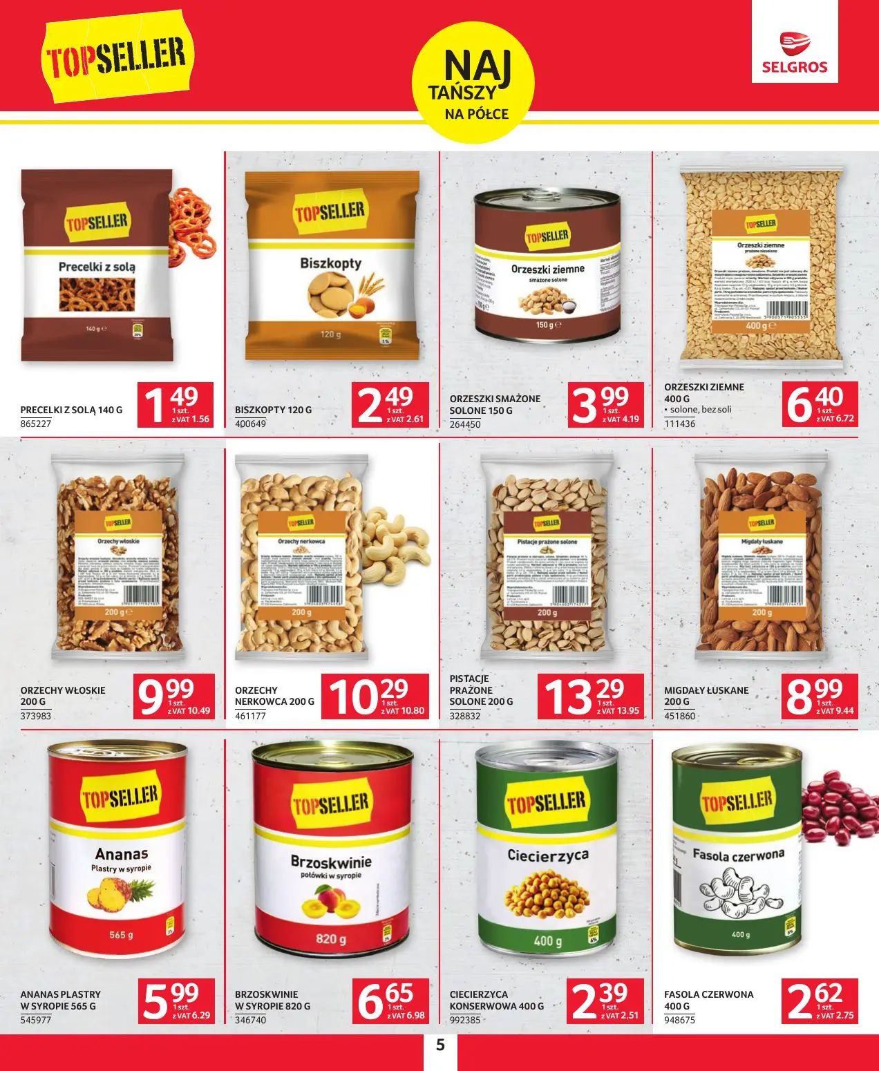 gazetka promocyjna SELGROS Katalog Topseller - Strona 5