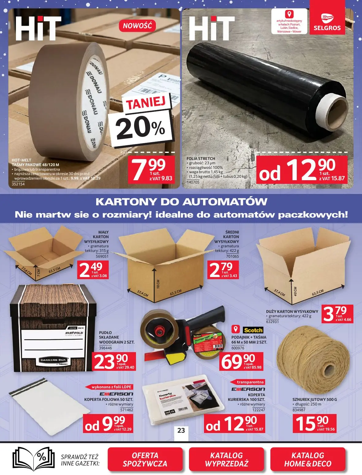 gazetka promocyjna SELGROS Oferta przemysłowa - Strona 25