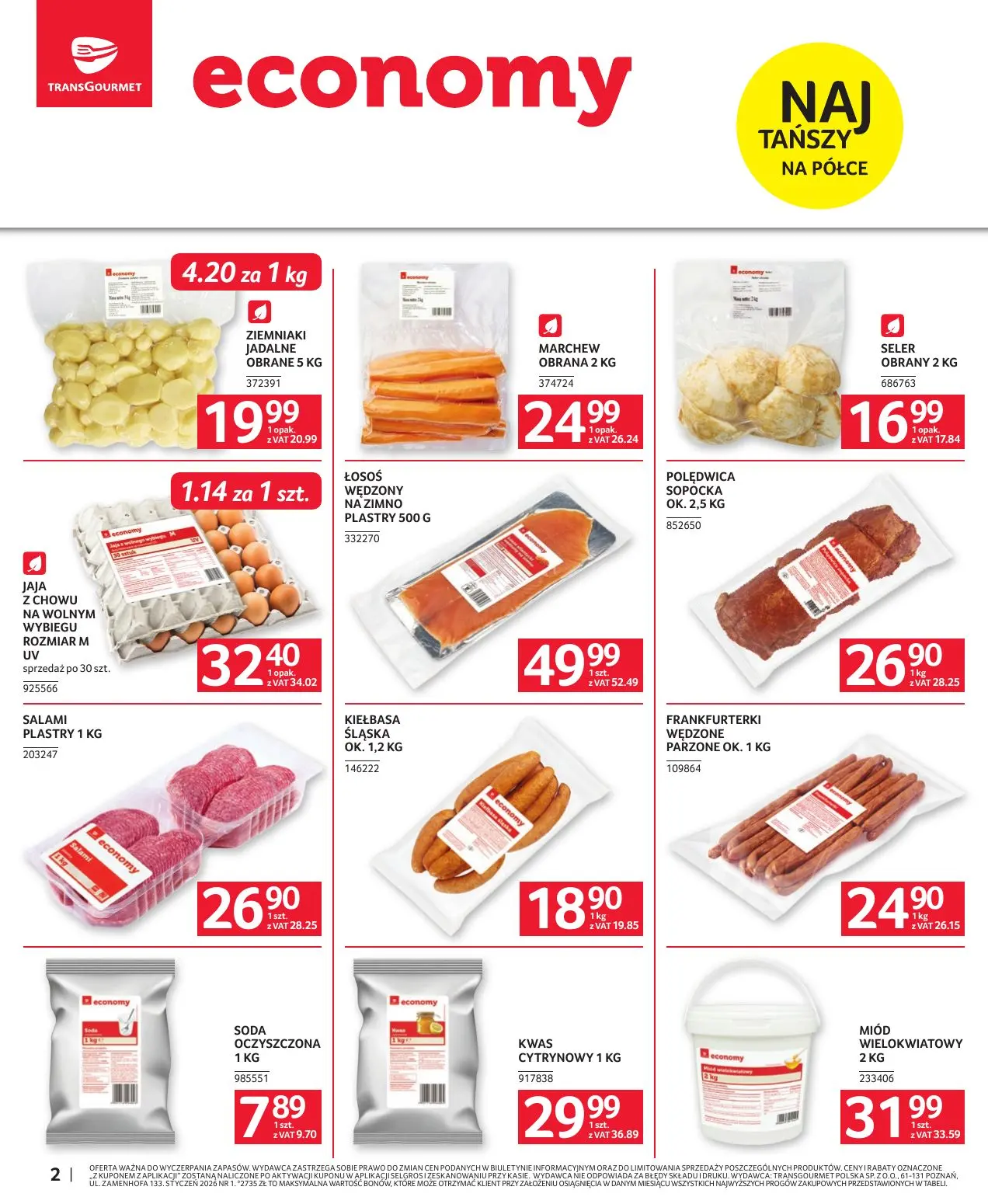 gazetka promocyjna SELGROS Oferta gastronomiczna - Strona 2