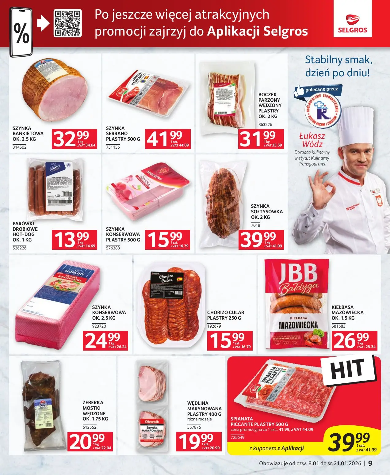 gazetka promocyjna SELGROS Oferta gastronomiczna - Strona 9