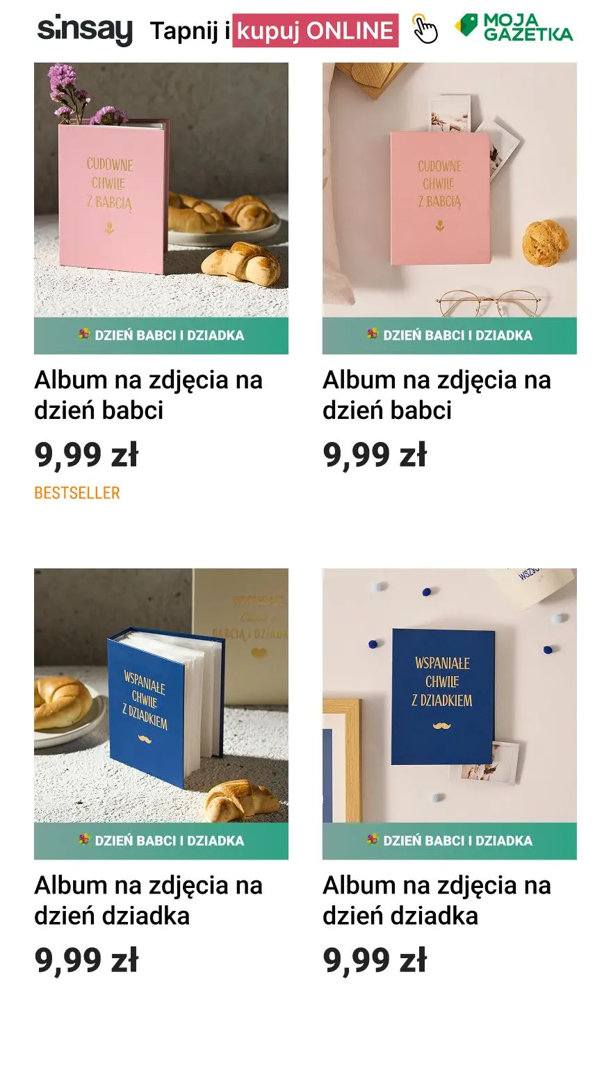 gazetka promocyjna Sinsay 💐 Dzień Babci i Dziadka - Strona 2