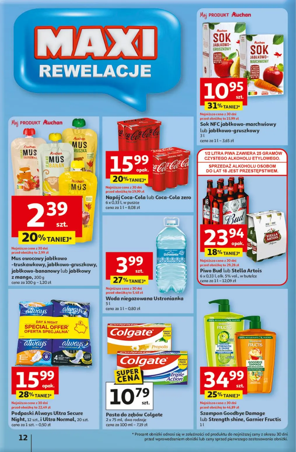 gazetka promocyjna Auchan Taki wybór, że odlecisz! - Strona 12