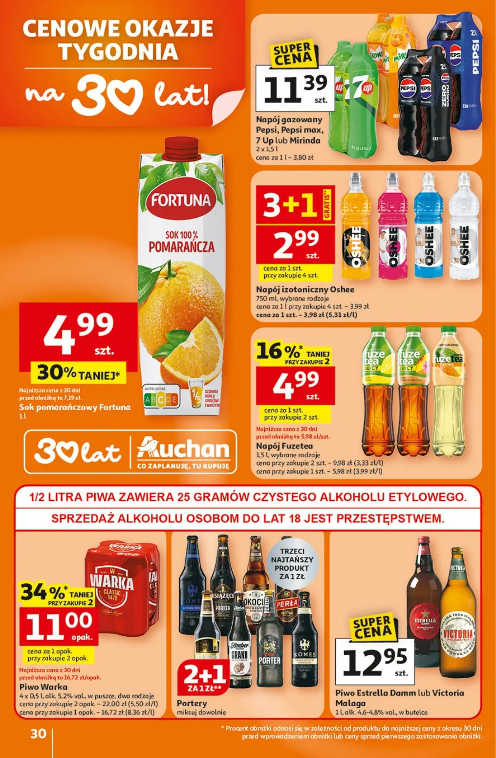 gazetka promocyjna Auchan Taki wybór, że odlecisz! - Strona 30