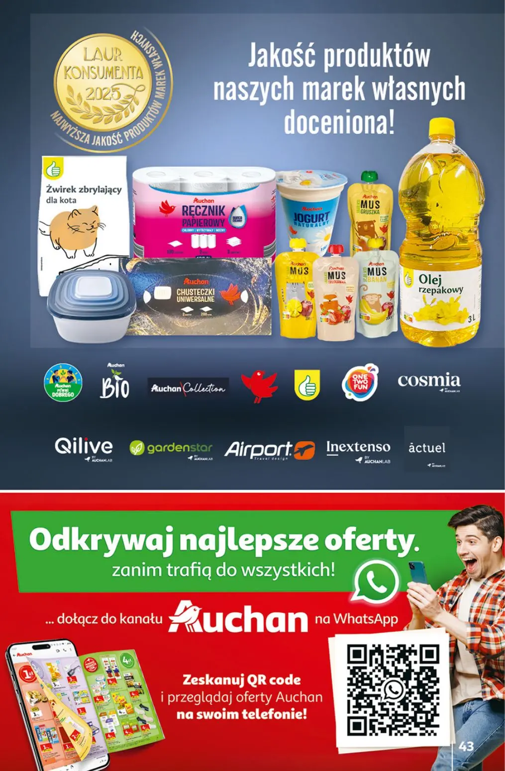 gazetka promocyjna Auchan Taki wybór, że odlecisz! - Strona 43