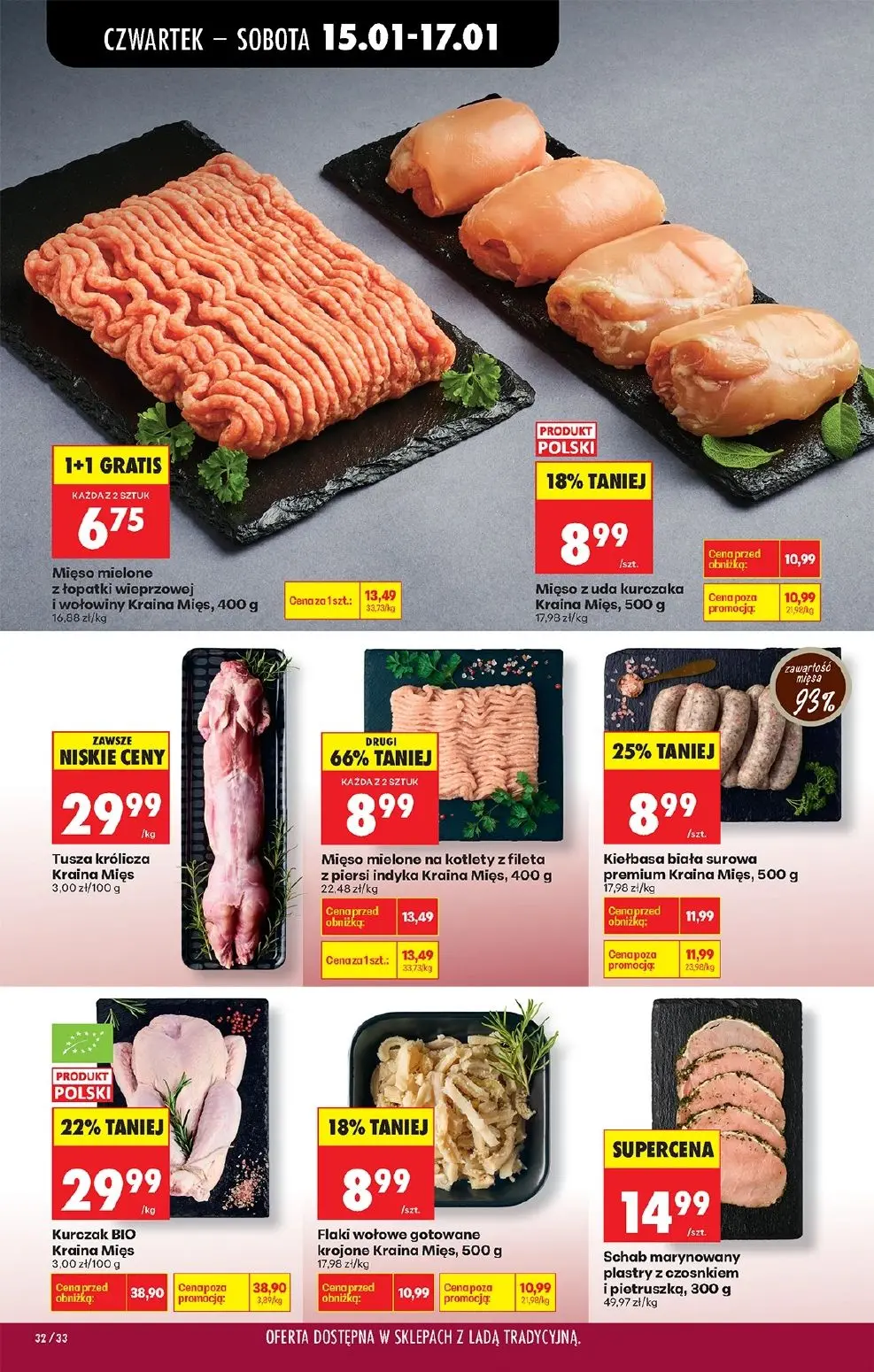 gazetka promocyjna Biedronka Od czwartku. Lada tradycyjna - Strona 38