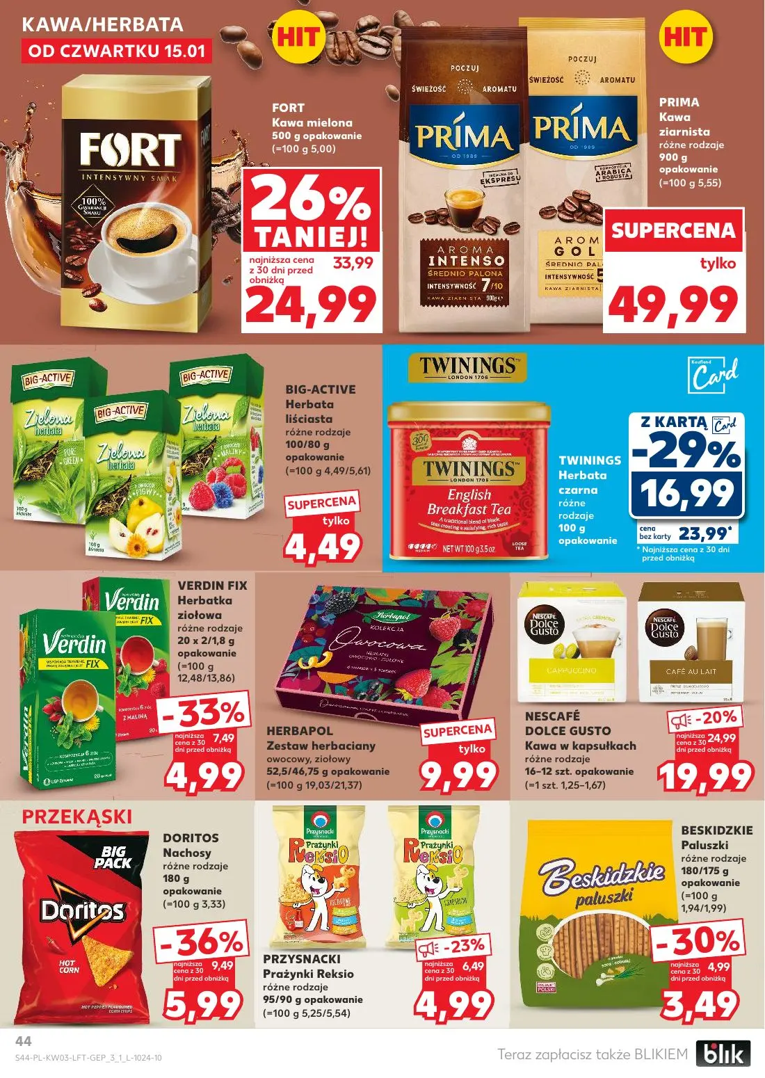 gazetka promocyjna Kaufland Jest fresz - Strona 44