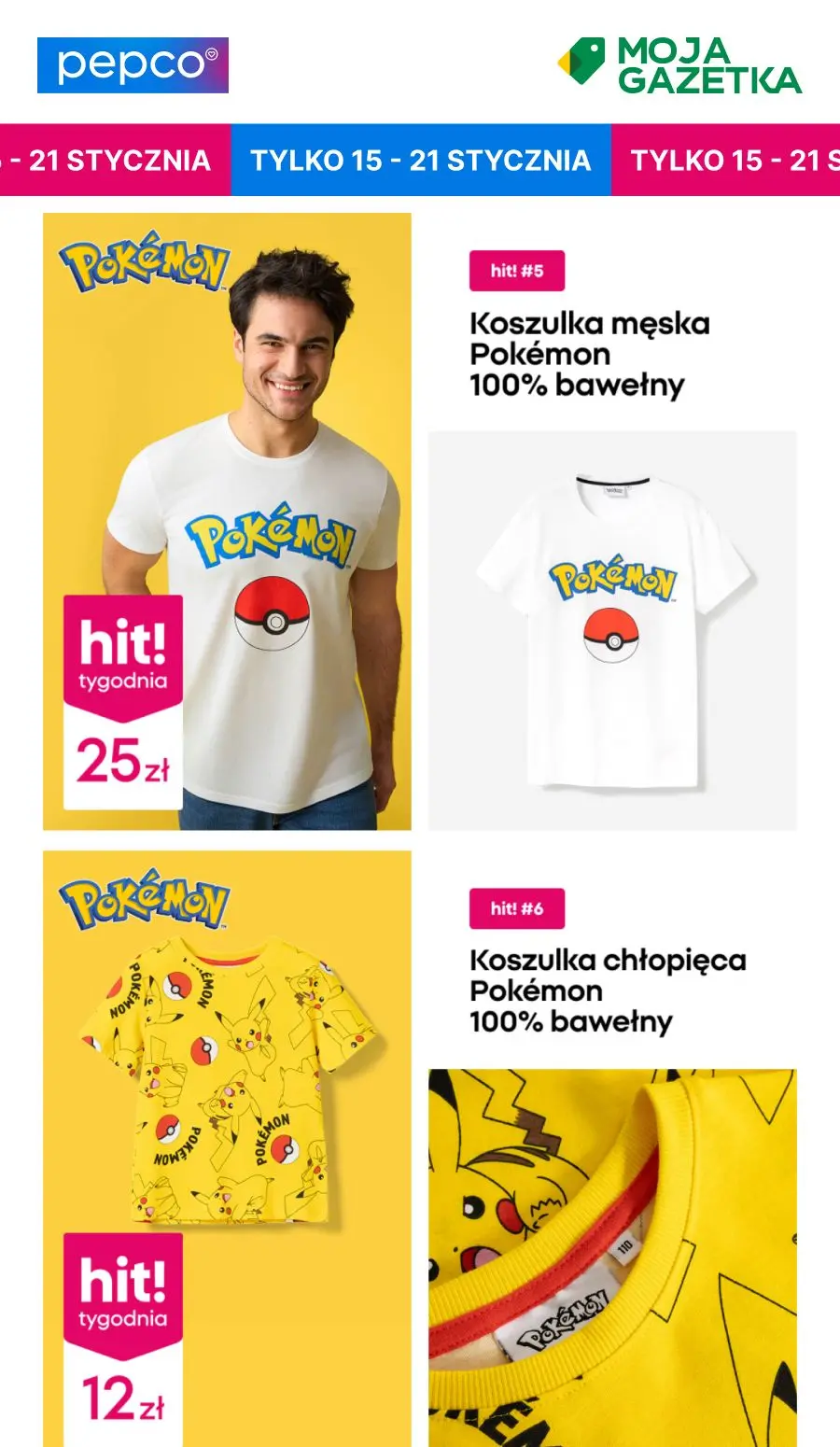 gazetka promocyjna PEPCO Hity tygodnia - Pokemon - Strona 5