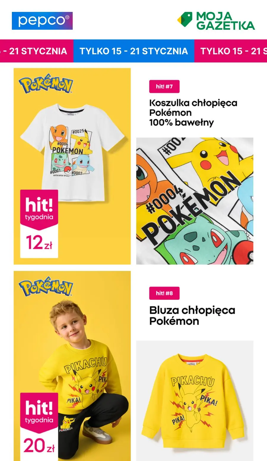 gazetka promocyjna PEPCO Hity tygodnia - Pokemon - Strona 6