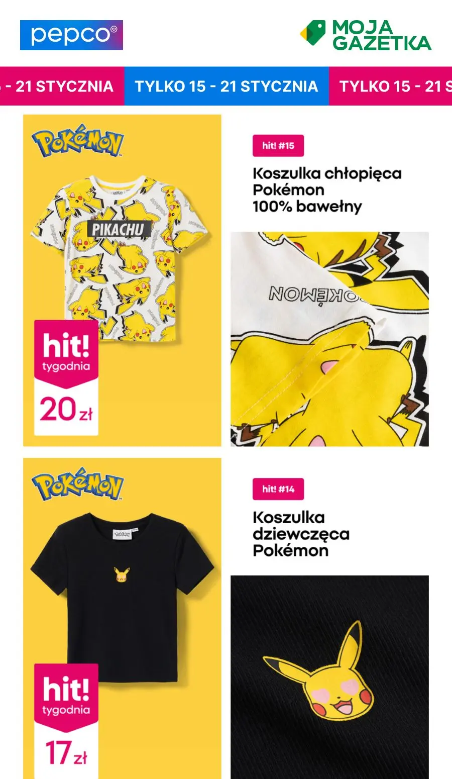 gazetka promocyjna PEPCO Hity tygodnia - Pokemon - Strona 11