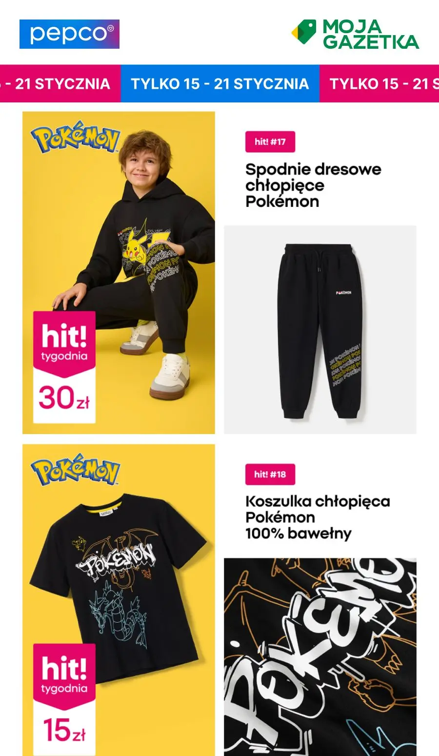 gazetka promocyjna PEPCO Hity tygodnia - Pokemon - Strona 13