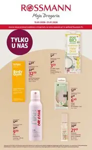 Gazetka promocyjna ROSSMANN, ważna od 2026-01-15 do 2026-01-21.