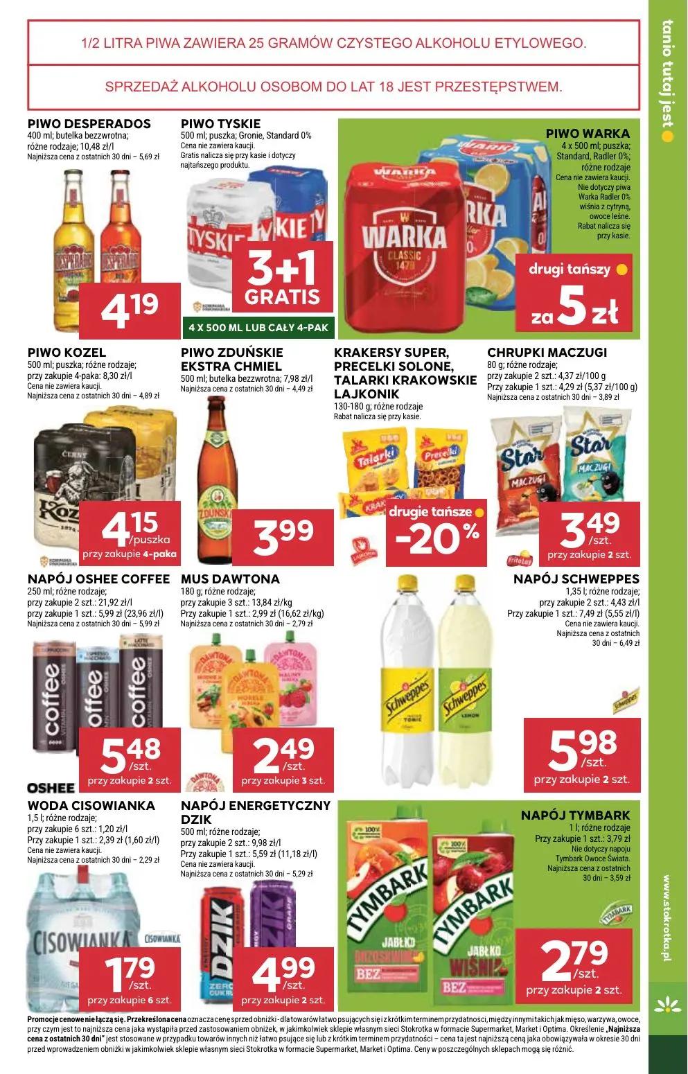 gazetka promocyjna Stokrotka Supermarket Od czwartku - Strona 21