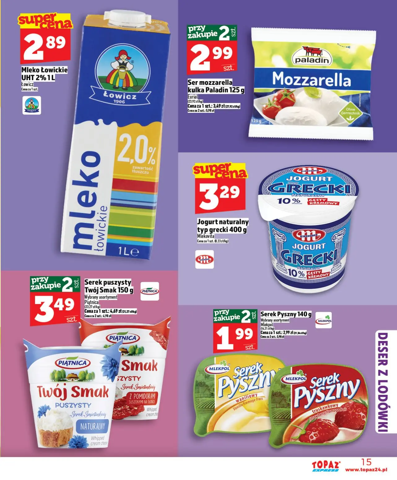 gazetka promocyjna Topaz Express - Strona 15