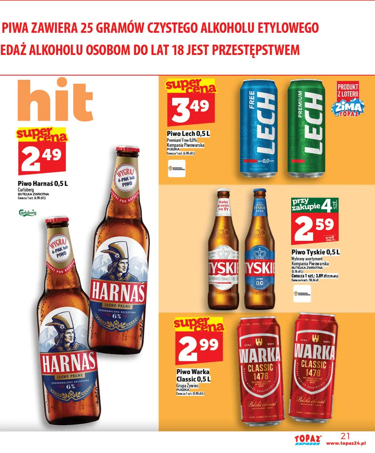 gazetka promocyjna Topaz Express - Strona 21