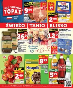 Gazetka promocyjna Topaz, ważna od 2026-01-15 do 2026-01-21.