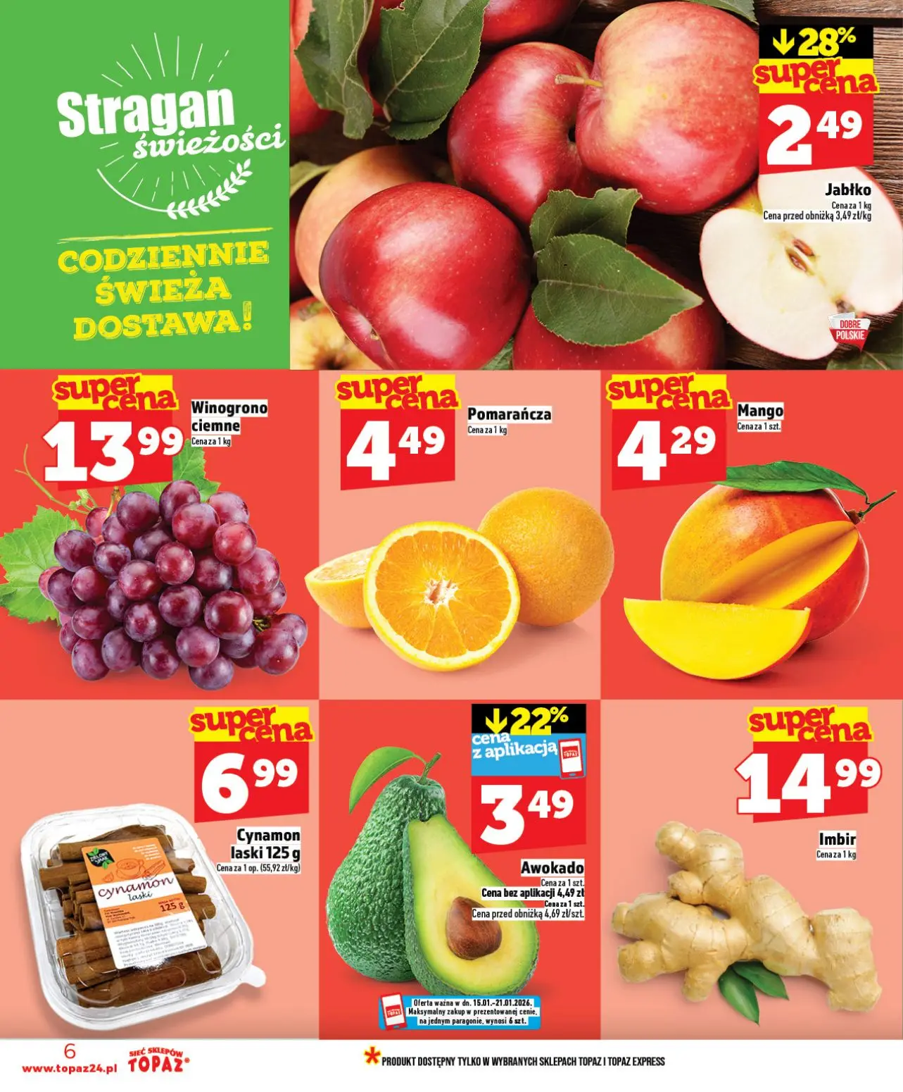 gazetka promocyjna Topaz Warszawa - Strona 6