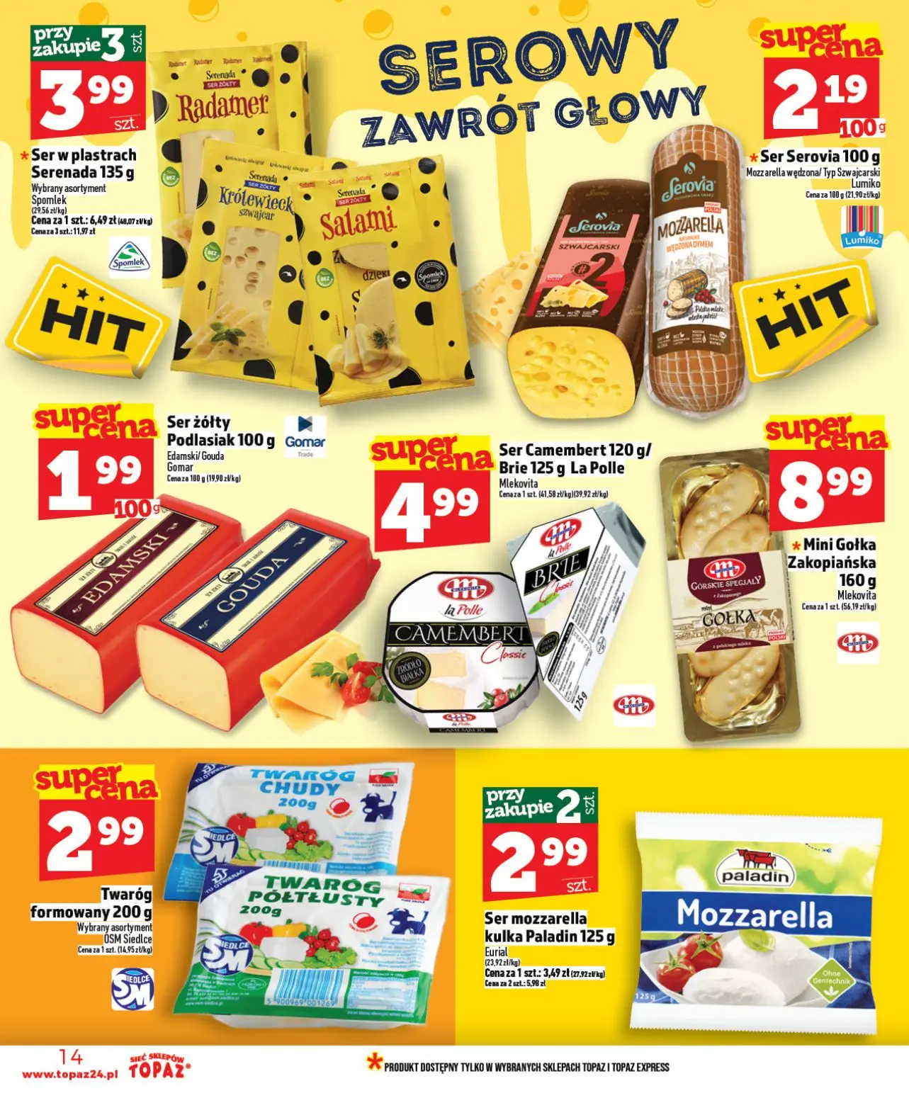 gazetka promocyjna Topaz Warszawa - Strona 14