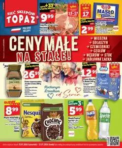 Gazetka promocyjna Topaz, ważna od 2026-01-15 do 2026-01-21.
