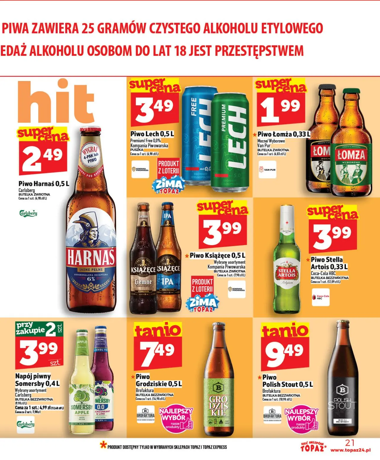 gazetka promocyjna Topaz Ogólna - Strona 21