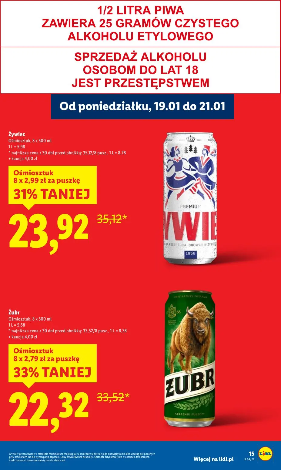 gazetka promocyjna LIDL Od poniedziałku - Strona 15