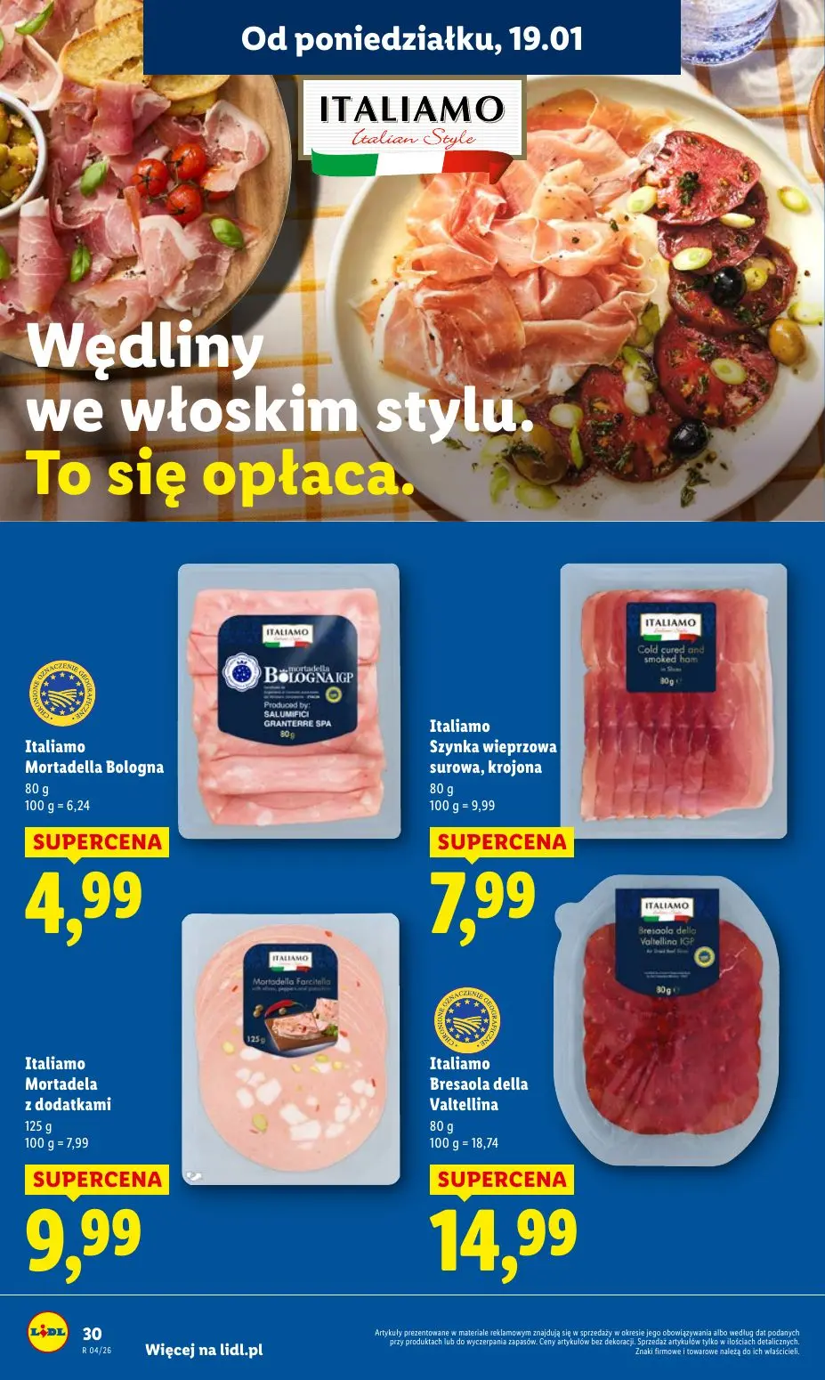 gazetka promocyjna LIDL Od poniedziałku - Strona 30