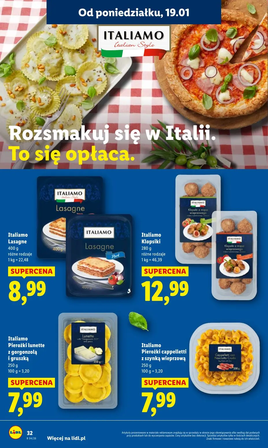 gazetka promocyjna LIDL Od poniedziałku - Strona 32