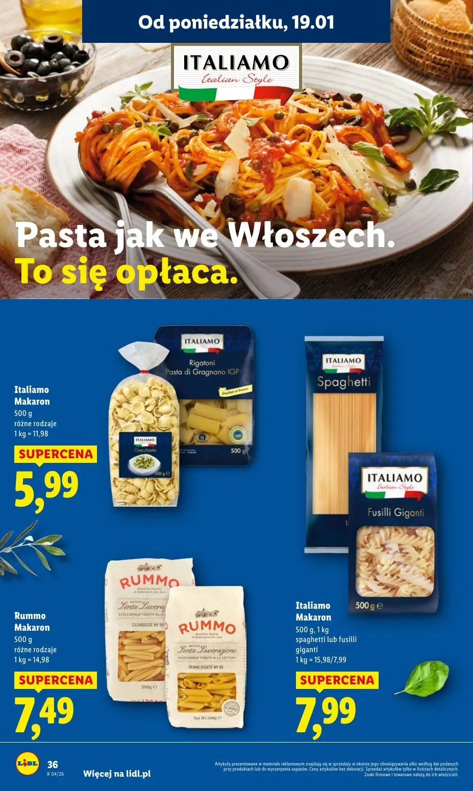 gazetka promocyjna LIDL Od poniedziałku - Strona 36