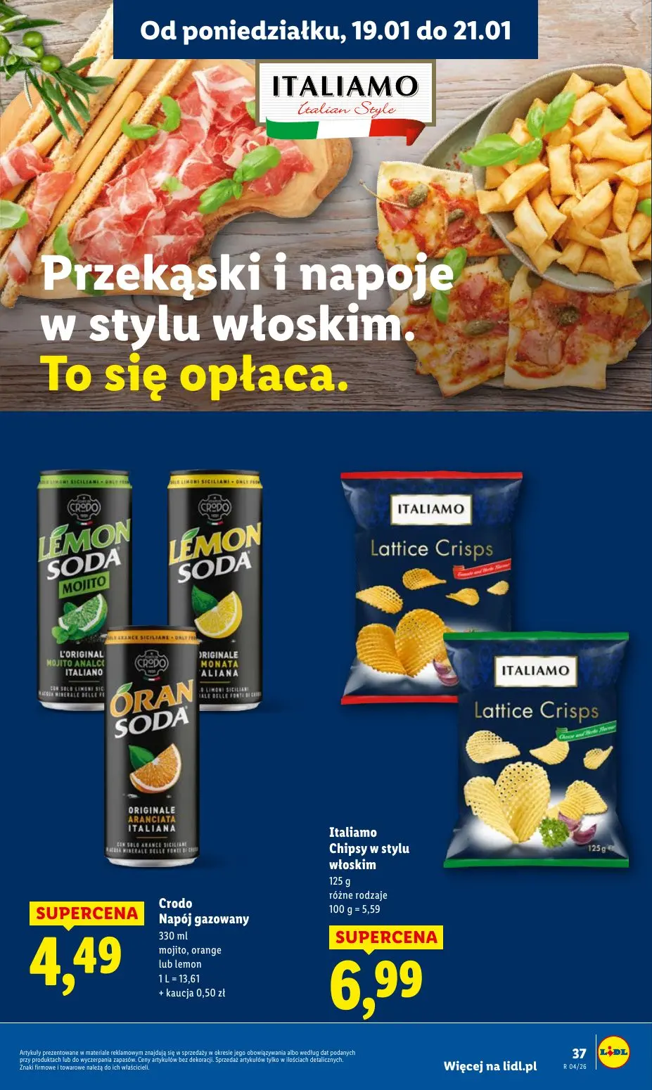 gazetka promocyjna LIDL Od poniedziałku - Strona 37