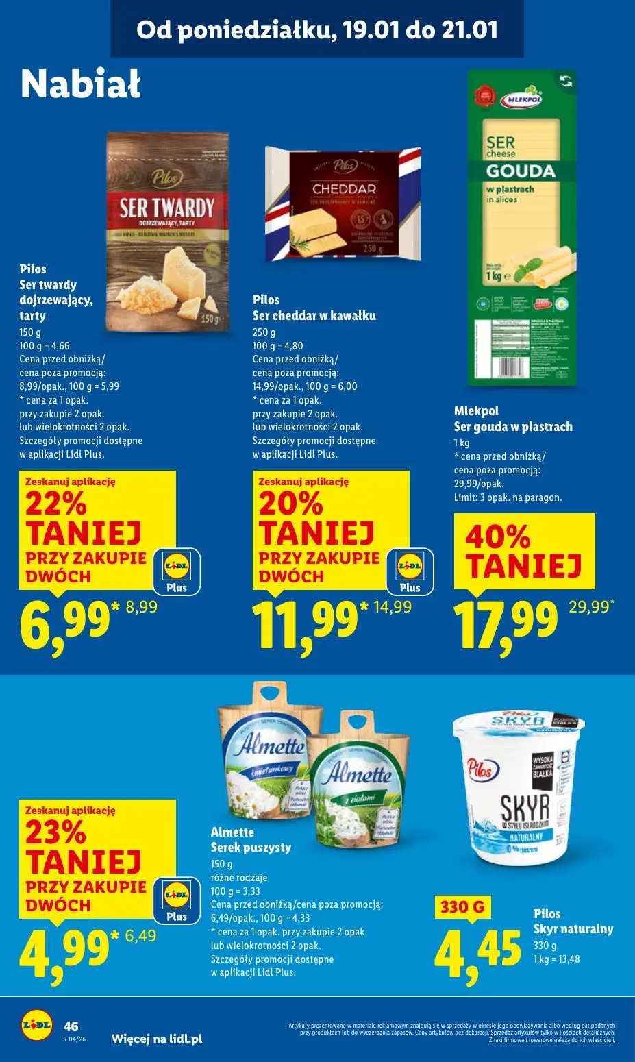 gazetka promocyjna LIDL Od poniedziałku - Strona 46