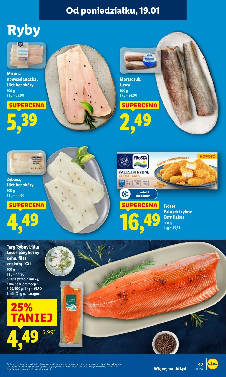 gazetka promocyjna LIDL Od poniedziałku - Strona 47
