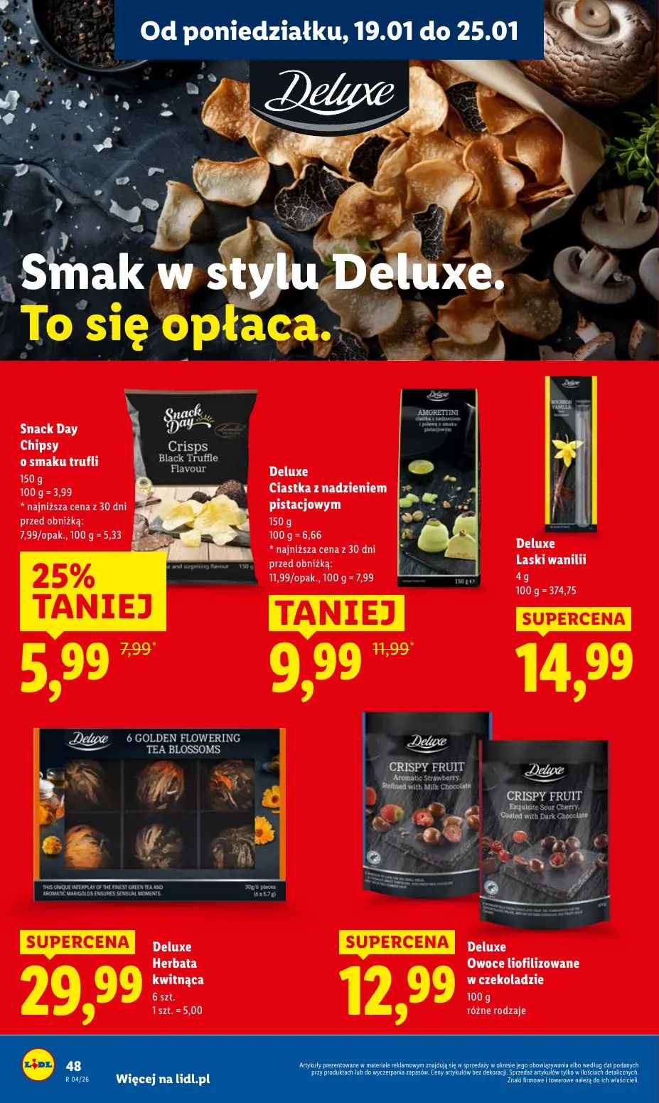 gazetka promocyjna LIDL Od poniedziałku - Strona 48