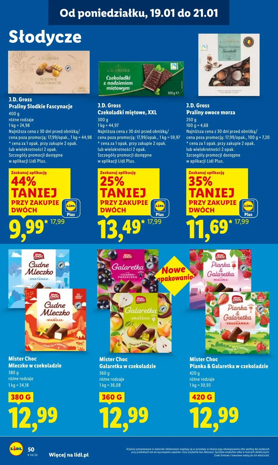 gazetka promocyjna LIDL Od poniedziałku - Strona 50