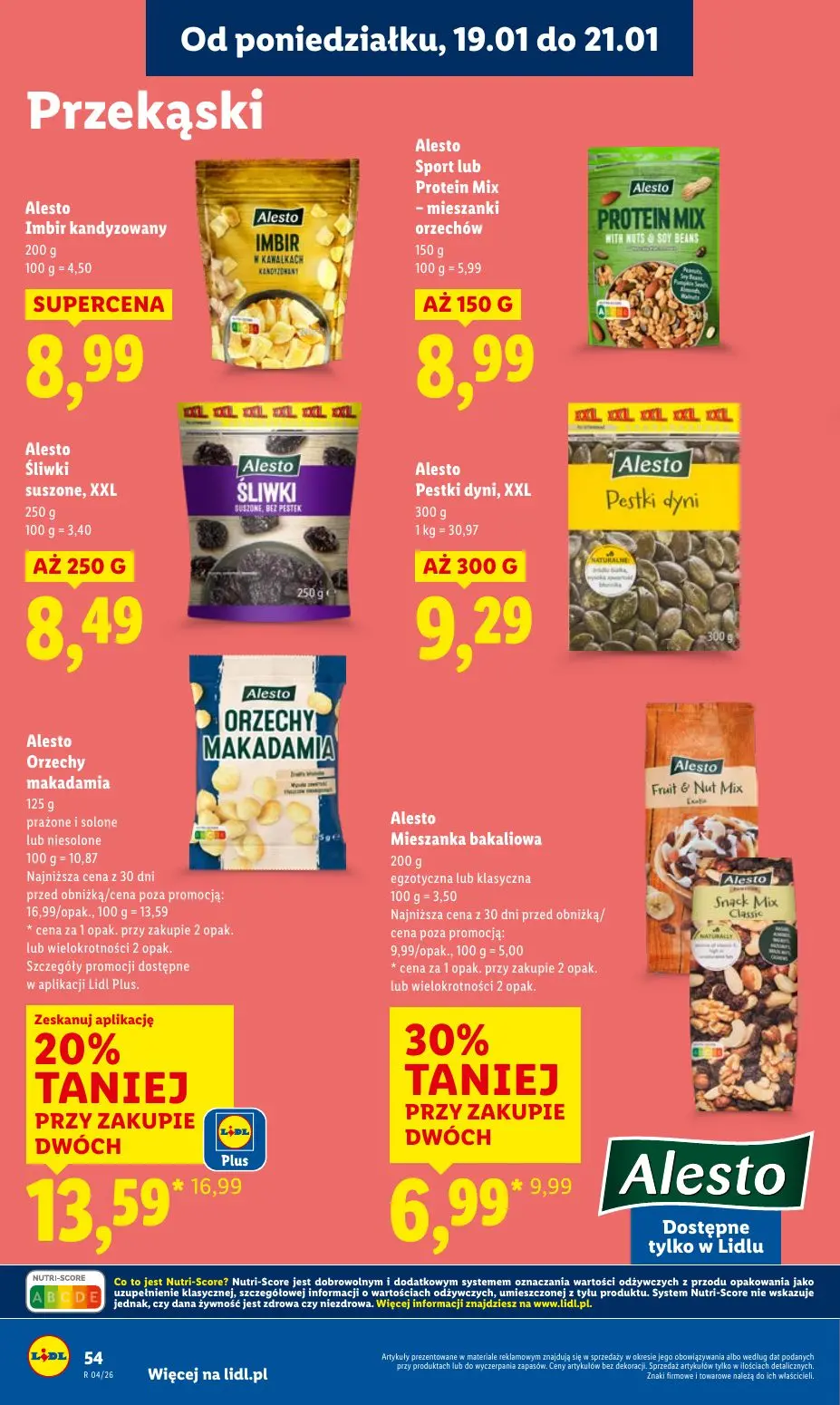 gazetka promocyjna LIDL Od poniedziałku - Strona 54