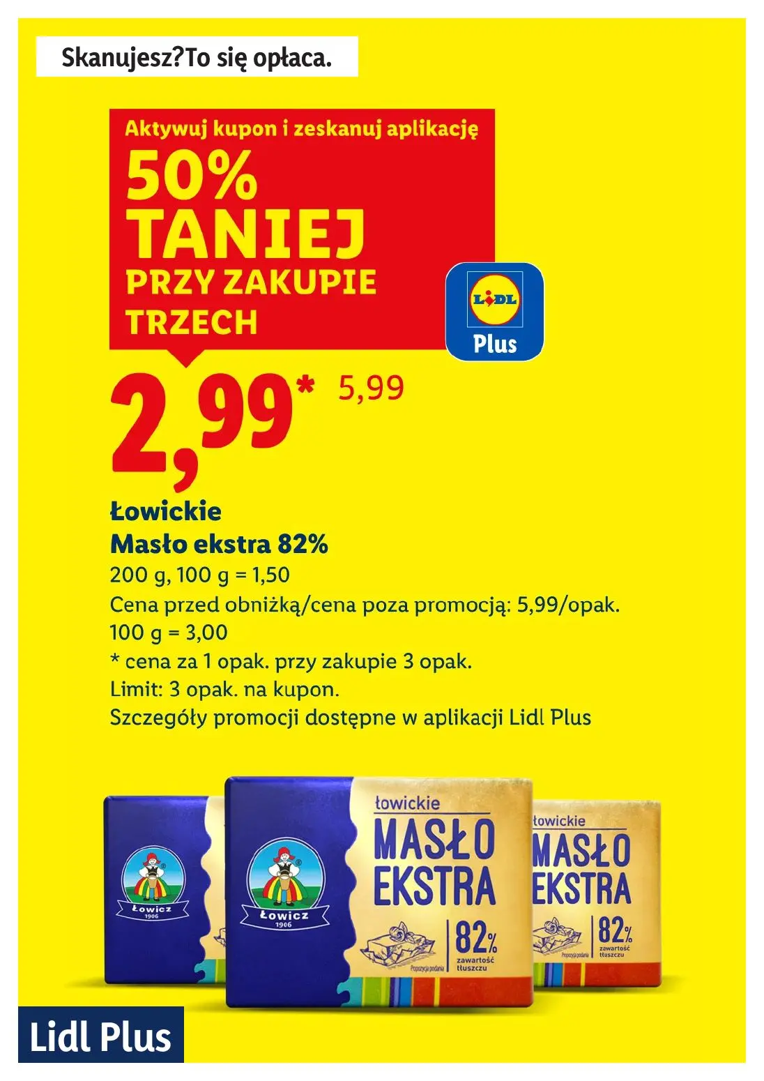 gazetka promocyjna LIDL Lidl plus. Skanujesz - To się opłaca - Strona 4