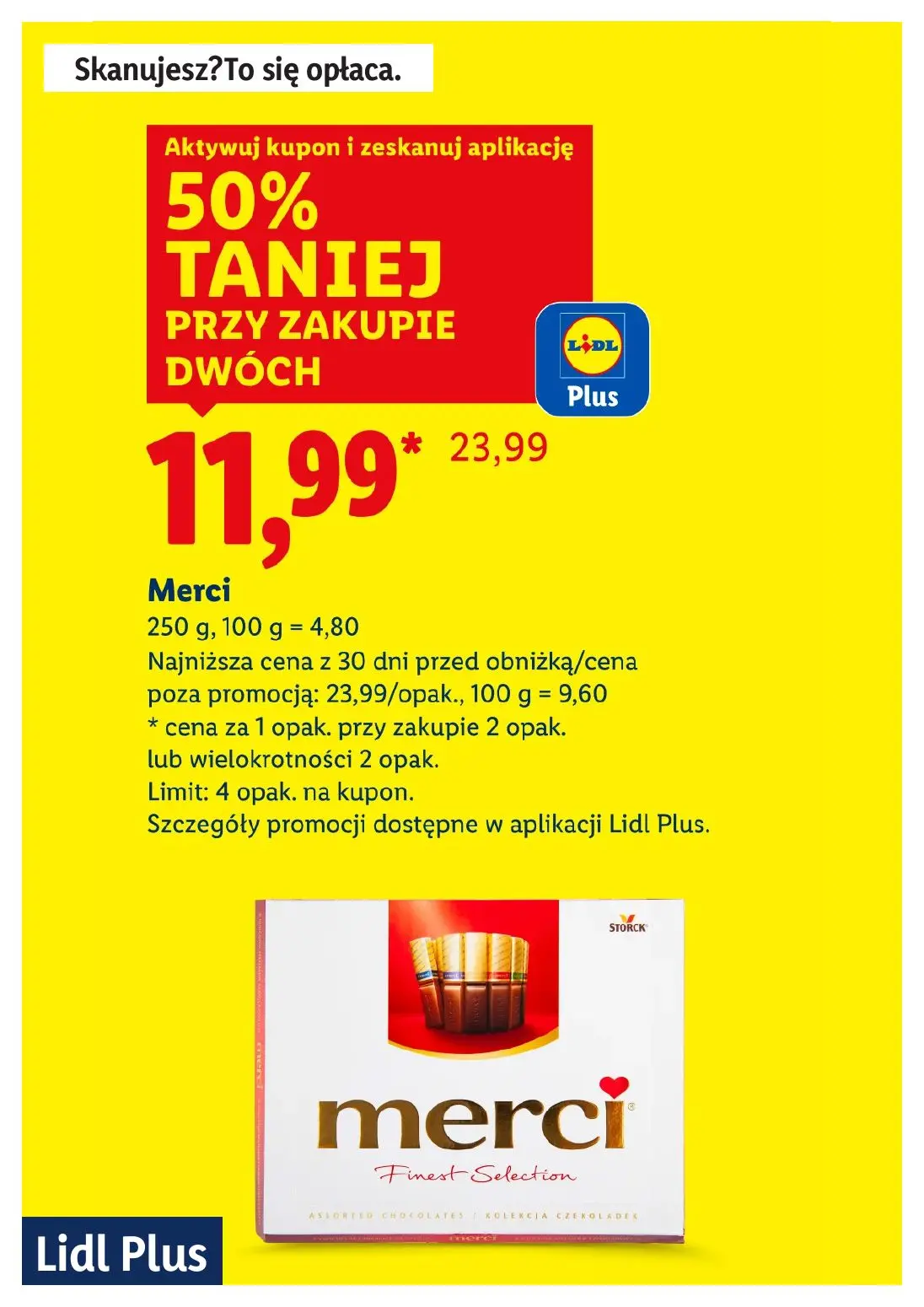 gazetka promocyjna LIDL Lidl plus. Skanujesz - To się opłaca - Strona 7